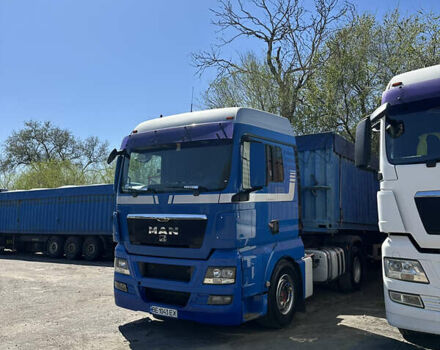Синий МАН ТГКС, объемом двигателя 10.5 л и пробегом 50 тыс. км за 20000 $, фото 1 на Automoto.ua