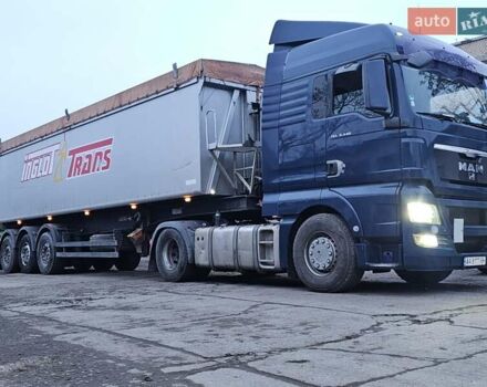Синий МАН ТГКС, объемом двигателя 10.52 л и пробегом 971 тыс. км за 36000 $, фото 2 на Automoto.ua