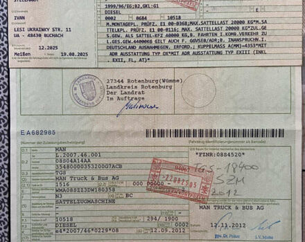 Синій МАН ТГКС, об'ємом двигуна 0 л та пробігом 688 тис. км за 23200 $, фото 59 на Automoto.ua