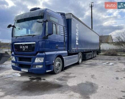 Синий МАН ТГКС, объемом двигателя 12.6 л и пробегом 1 тыс. км за 36300 $, фото 4 на Automoto.ua