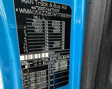 Синий МАН ТГКС, объемом двигателя 10.52 л и пробегом 270 тыс. км за 22000 $, фото 31 на Automoto.ua