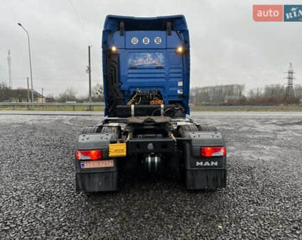 Синий МАН ТГКС, объемом двигателя 12.42 л и пробегом 711 тыс. км за 17500 $, фото 4 на Automoto.ua