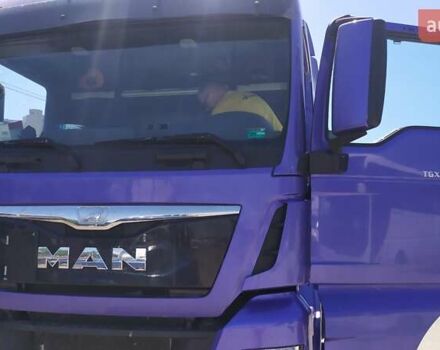 Синий МАН ТГКС, объемом двигателя 12.42 л и пробегом 888 тыс. км за 25000 $, фото 2 на Automoto.ua