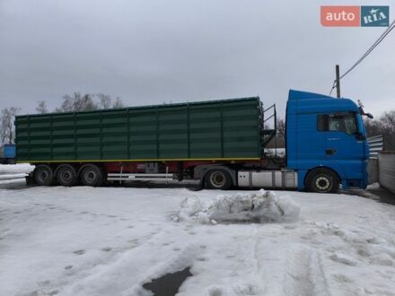 Синий МАН ТГКС, объемом двигателя 10.5 л и пробегом 920 тыс. км за 35000 $, фото 1 на Automoto.ua