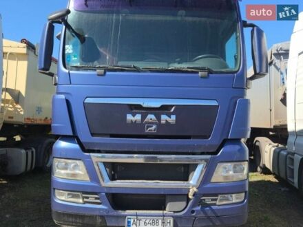 Синий МАН ТГКС, объемом двигателя 10.52 л и пробегом 330 тыс. км за 15000 $, фото 1 на Automoto.ua