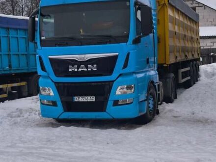 Синий МАН ТГКС, объемом двигателя 12.42 л и пробегом 957 тыс. км за 40000 $, фото 1 на Automoto.ua