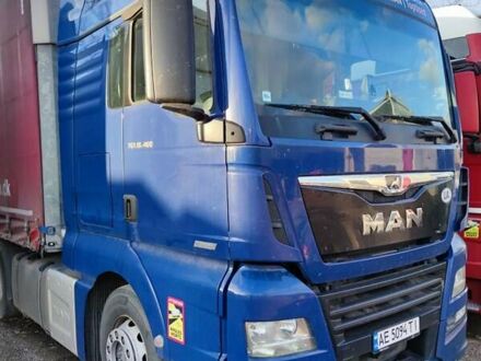 Синий МАН ТГКС, объемом двигателя 12.42 л и пробегом 658 тыс. км за 24000 $, фото 1 на Automoto.ua