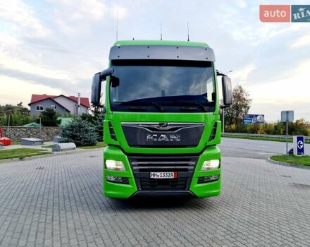 Зеленый МАН ТГКС, объемом двигателя 12.5 л и пробегом 673 тыс. км за 45800 $, фото 1 на Automoto.ua