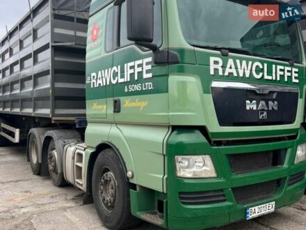 Зеленый МАН ТГКС, объемом двигателя 10.52 л и пробегом 560 тыс. км за 34000 $, фото 1 на Automoto.ua