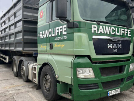 Зеленый МАН ТГКС, объемом двигателя 10.52 л и пробегом 560 тыс. км за 37000 $, фото 1 на Automoto.ua