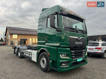 Зеленый МАН ТГКС, объемом двигателя 12.42 л и пробегом 541 тыс. км за 69900 $, фото 1 на Automoto.ua