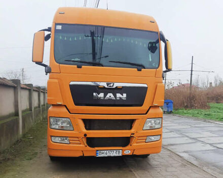 Оранжевый МАН ТГКС, объемом двигателя 12.4 л и пробегом 820 тыс. км за 17400 $, фото 1 на Automoto.ua