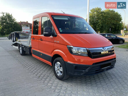 МАН TGE 2019 в Ковель на Automoto.ua Красный МАН TGE, объемом двигателя 1.97 л и пробегом 145 тыс. км за 32500 $, фото 1 на Automoto.ua