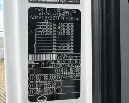 Белый МАН TGX 18.480, объемом двигателя 12.5 л и пробегом 769 тыс. км за 25000 $, фото 6 на Automoto.ua