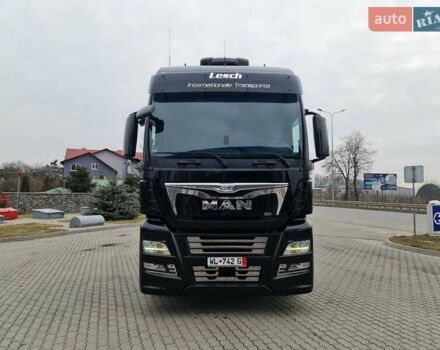 Черный МАН TGX 18.480, объемом двигателя 12.8 л и пробегом 703 тыс. км за 36800 $, фото 1 на Automoto.ua
