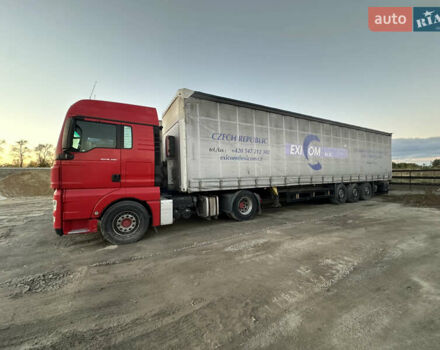МАН TGX 18.480 2012 в Залещиках на Automoto.ua Красный МАН TGX 18.480, объемом двигателя 0 л и пробегом 730 тыс. км за 41000 $, фото 1 на Automoto.ua