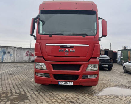 Красный МАН TGX 18.480, объемом двигателя 12.42 л и пробегом 1 тыс. км за 16000 $, фото 3 на Automoto.ua