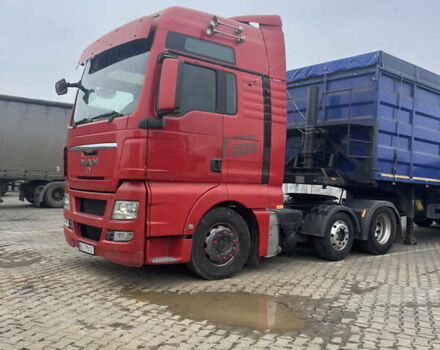 Красный МАН TGX 18.480, объемом двигателя 12.42 л и пробегом 1 тыс. км за 16000 $, фото 1 на Automoto.ua