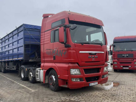 Красный МАН TGX 18.480, объемом двигателя 12.42 л и пробегом 1 тыс. км за 16000 $, фото 1 на Automoto.ua