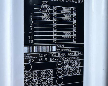 МАН TGX 18.480, об'ємом двигуна 0 л та пробігом 667 тис. км за 24500 $, фото 31 на Automoto.ua