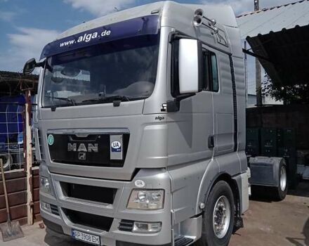 Серый МАН TGX 18.480, объемом двигателя 12 л и пробегом 1000 тыс. км за 10000 $, фото 1 на Automoto.ua