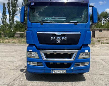 Синий МАН TGX 18.480, объемом двигателя 0 л и пробегом 357 тыс. км за 10000 $, фото 1 на Automoto.ua