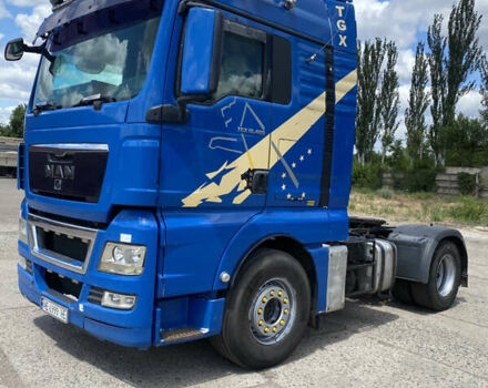 Синий МАН TGX 18.480, объемом двигателя 0 л и пробегом 357 тыс. км за 10000 $, фото 3 на Automoto.ua