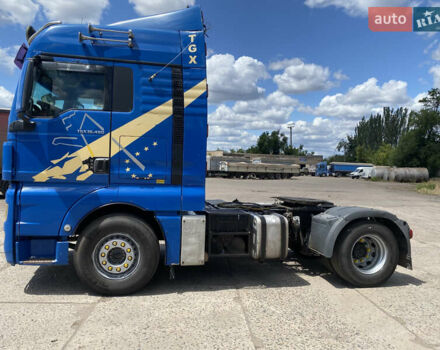 Синий МАН TGX 18.480, объемом двигателя 0 л и пробегом 357 тыс. км за 10000 $, фото 2 на Automoto.ua