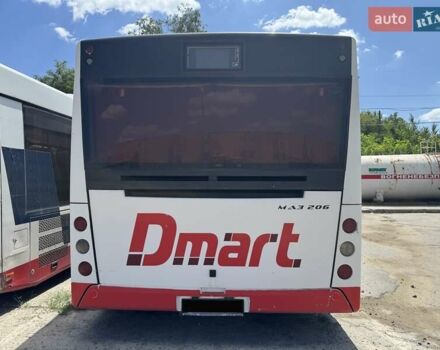 Білий МАЗ 206, об'ємом двигуна 4.8 л та пробігом 230 тис. км за 41950 $, фото 4 на Automoto.ua