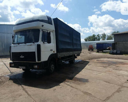 Белый МАЗ 437041, объемом двигателя 4.75 л и пробегом 247 тыс. км за 9000 $, фото 1 на Automoto.ua