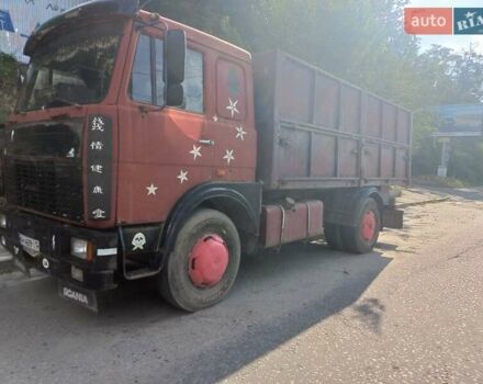 Красный МАЗ 5337, объемом двигателя 11.1 л и пробегом 100 тыс. км за 4800 $, фото 1 на Automoto.ua