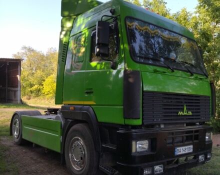 Зеленый МАЗ 544008, объемом двигателя 14 л и пробегом 400 тыс. км за 6700 $, фото 4 на Automoto.ua