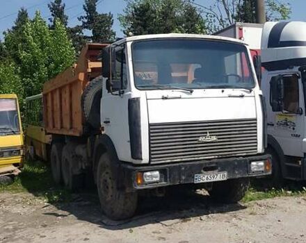 Белый МАЗ 5516, объемом двигателя 14.9 л и пробегом 230 тыс. км за 16800 $, фото 3 на Automoto.ua