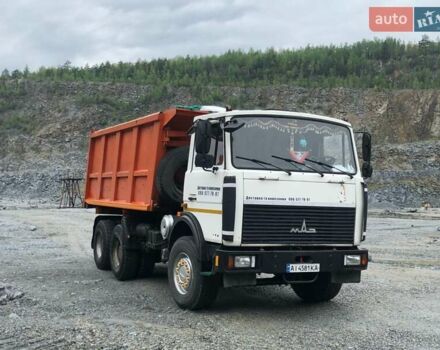 Білий МАЗ 5516, об'ємом двигуна 14.86 л та пробігом 204 тис. км за 27000 $, фото 1 на Automoto.ua
