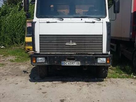 Белый МАЗ 5516, объемом двигателя 14.9 л и пробегом 230 тыс. км за 16800 $, фото 1 на Automoto.ua