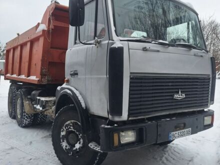 Серый МАЗ 5516, объемом двигателя 14.86 л и пробегом 200 тыс. км за 7700 $, фото 1 на Automoto.ua