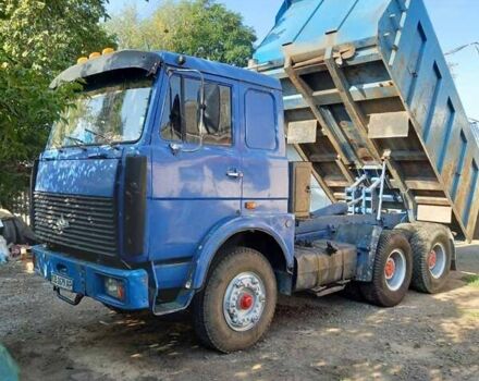 Синий МАЗ 5516, объемом двигателя 0 л и пробегом 111 тыс. км за 12800 $, фото 1 на Automoto.ua
