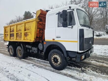 Белый МАЗ 551605, объемом двигателя 14.86 л и пробегом 250 тыс. км за 17500 $, фото 1 на Automoto.ua
