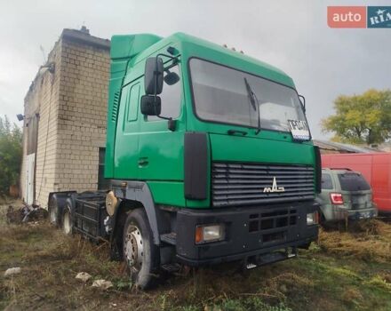 Зеленый МАЗ 643008, объемом двигателя 14.9 л и пробегом 358 тыс. км за 7500 $, фото 2 на Automoto.ua