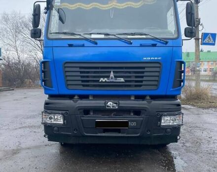 Синий МАЗ 6501C5, объемом двигателя 6.7 л и пробегом 63 тыс. км за 65000 $, фото 15 на Automoto.ua