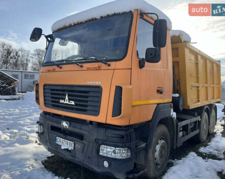 Помаранчевий МАЗ 6501C5, об'ємом двигуна 6.65 л та пробігом 89 тис. км за 39500 $, фото 3 на Automoto.ua