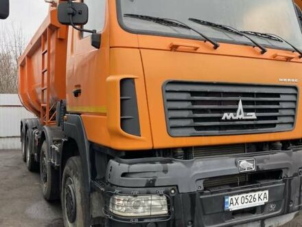 МАЗ 6516Е8 2019 у Полтаві на Automoto.ua Помаранчевий МАЗ 6516Е8, об'ємом двигуна 12 л та пробігом 38 тис. км за 61800 $, фото 1 на Automoto.ua