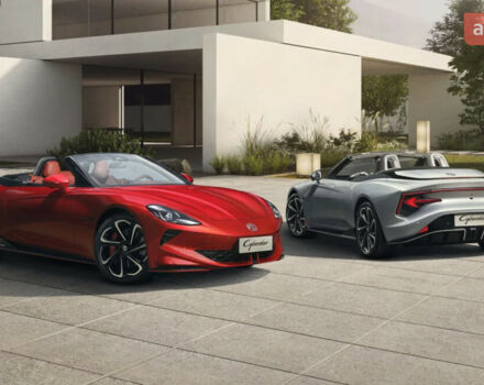 купить новое авто МГ Cyberster 2025 года от официального дилера ТОВ ДК «Полтава-Автосвіт» MG МГ фото