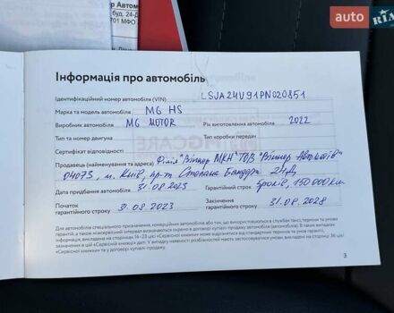 Синий МГ HS, объемом двигателя 1.49 л и пробегом 67 тыс. км за 18219 $, фото 24 на Automoto.ua