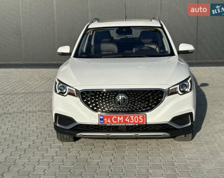 Белый МГ ZS EV, объемом двигателя 0 л и пробегом 52 тыс. км за 13650 $, фото 1 на Automoto.ua