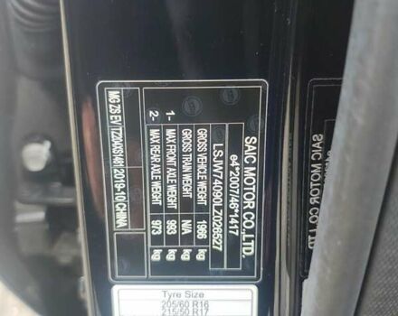 Черный МГ ZS EV, объемом двигателя 0 л и пробегом 134 тыс. км за 12900 $, фото 11 на Automoto.ua