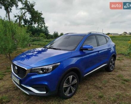 Синий МГ ZS EV, объемом двигателя 0 л и пробегом 24 тыс. км за 14000 $, фото 2 на Automoto.ua