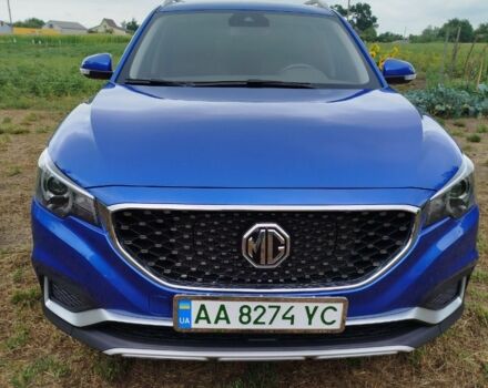 Синий МГ ZS EV, объемом двигателя 0 л и пробегом 24 тыс. км за 14000 $, фото 1 на Automoto.ua
