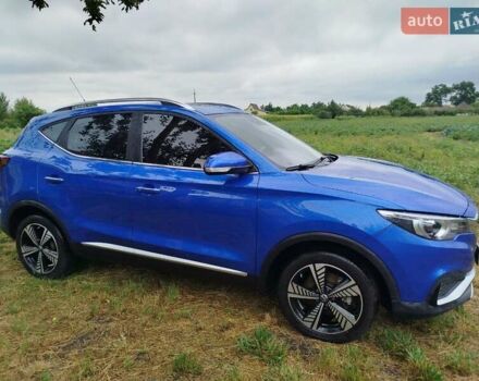 Синий МГ ZS EV, объемом двигателя 0 л и пробегом 24 тыс. км за 14000 $, фото 1 на Automoto.ua