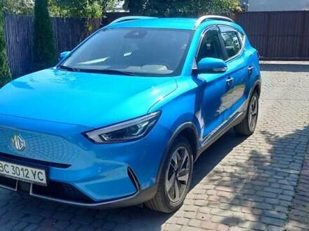Синий МГ ZS EV, объемом двигателя 0 л и пробегом 22 тыс. км за 14800 $, фото 1 на Automoto.ua